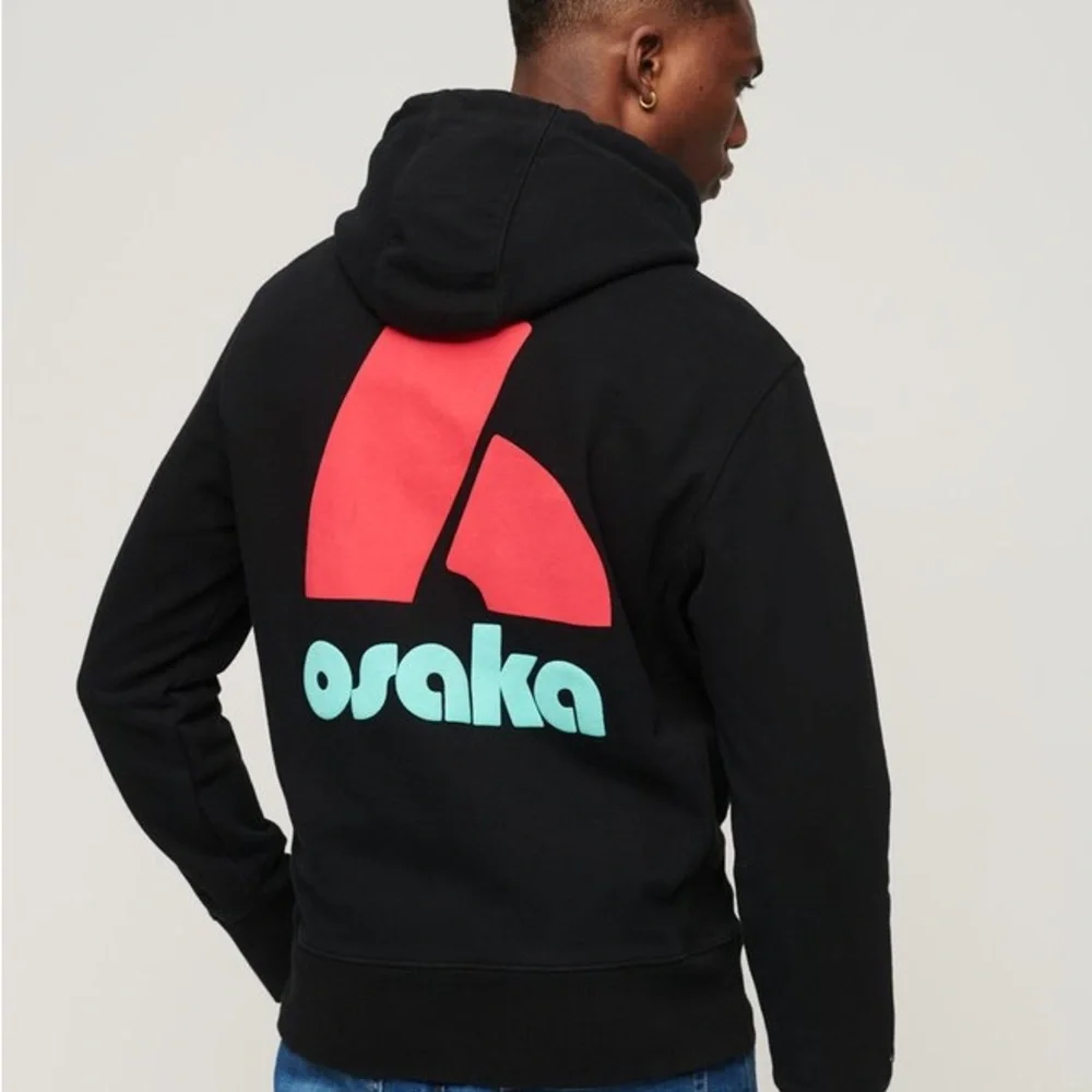 Code Osaka Logo Hoodie Superdry & Co. Size L - Picture 2 of 5